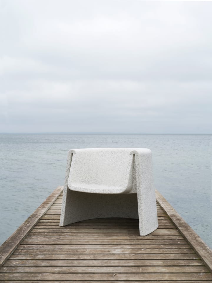 Bit Lounge Chair fåtölj, Vit Normann Copenhagen