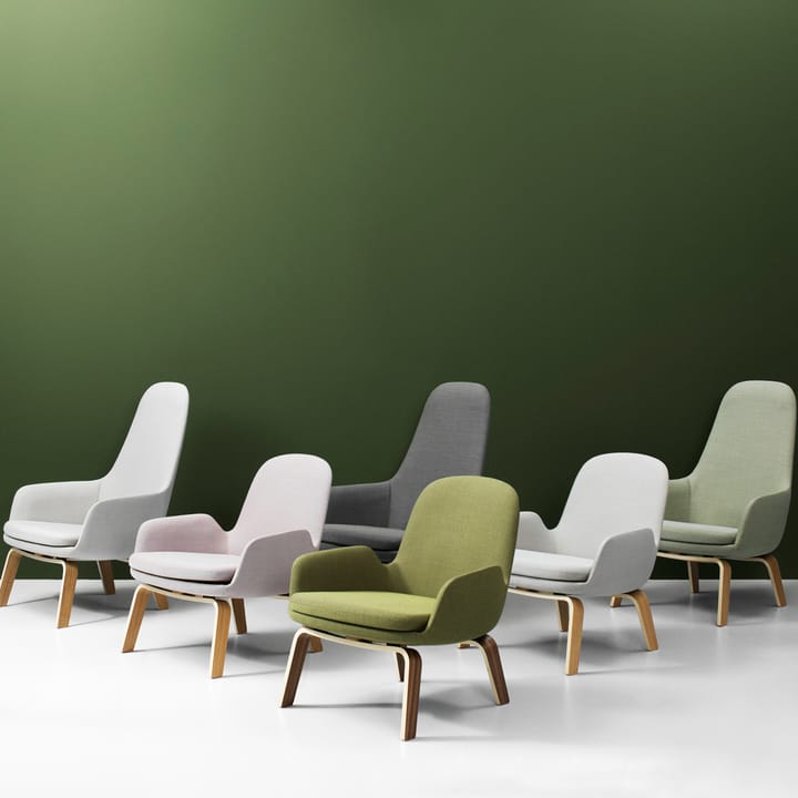 Era Low loungestol, läder tango svart Normann Copenhagen