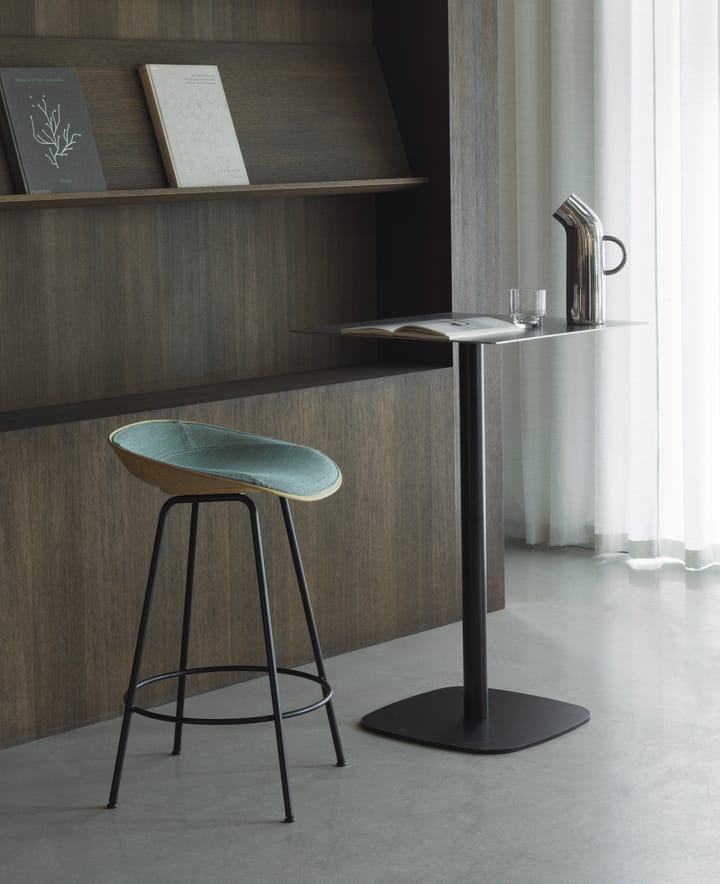 Mat Barstool barpall 65 cm - Seaweed-black steel - Normann Copenhagen