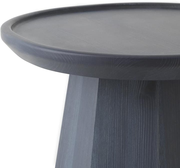 Pine table small sidobord Ø45 cm H:40,6 cm, Dark Blue Normann Copenhagen