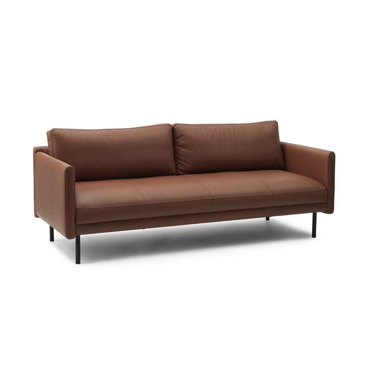 Rar 3-sits soffa - Omaha leather cognac - Normann Copenhagen