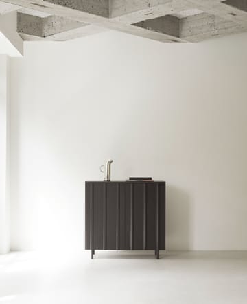 Rib skåp 96x98,5 cm - Soft Black - Normann Copenhagen