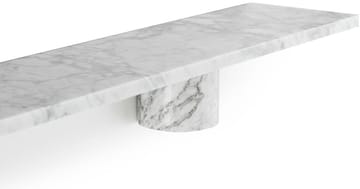 Sten Shelf hylla 120 cm - White marble - Normann Copenhagen