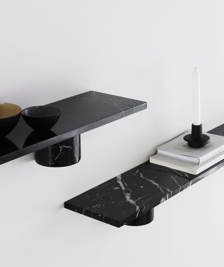 Sten Shelf hylla 80 cm - Black marble - Normann Copenhagen