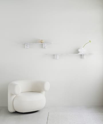 Sten Shelf hylla 80 cm - White marble - Normann Copenhagen