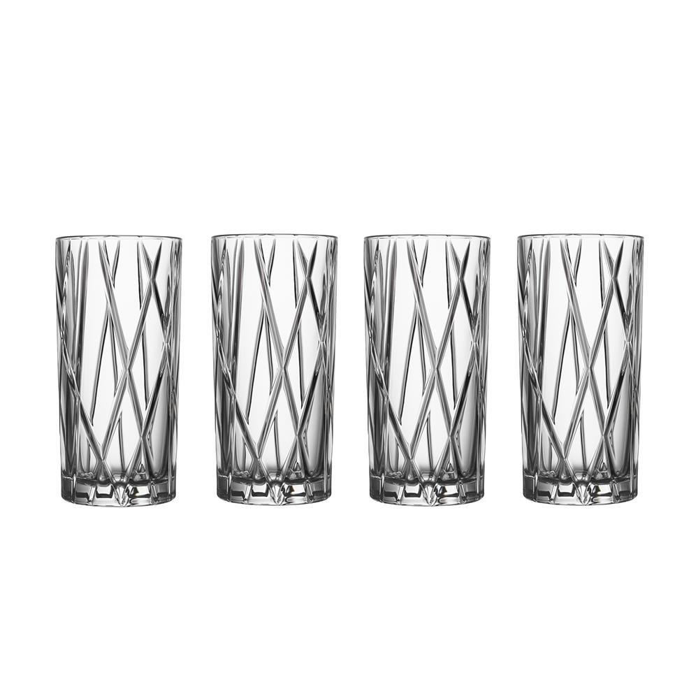 City City Highball - Set of 4 - Orrefors US