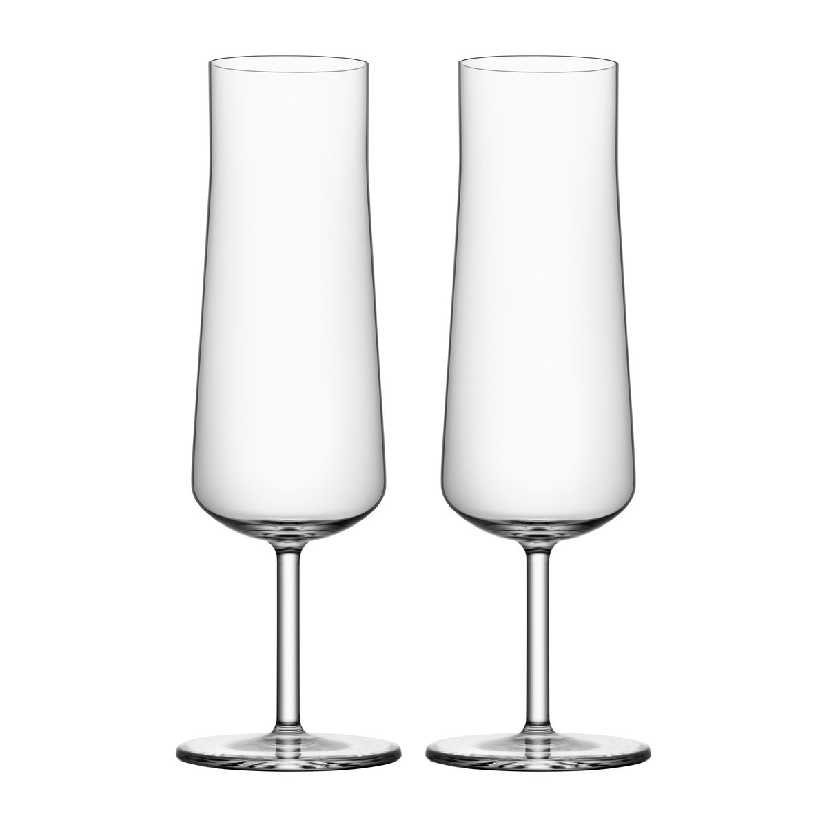 Orrefors Informal champagneglas 22 cl 2-pack Klar | Skandinavisk Design | Champagneglas | Transparent