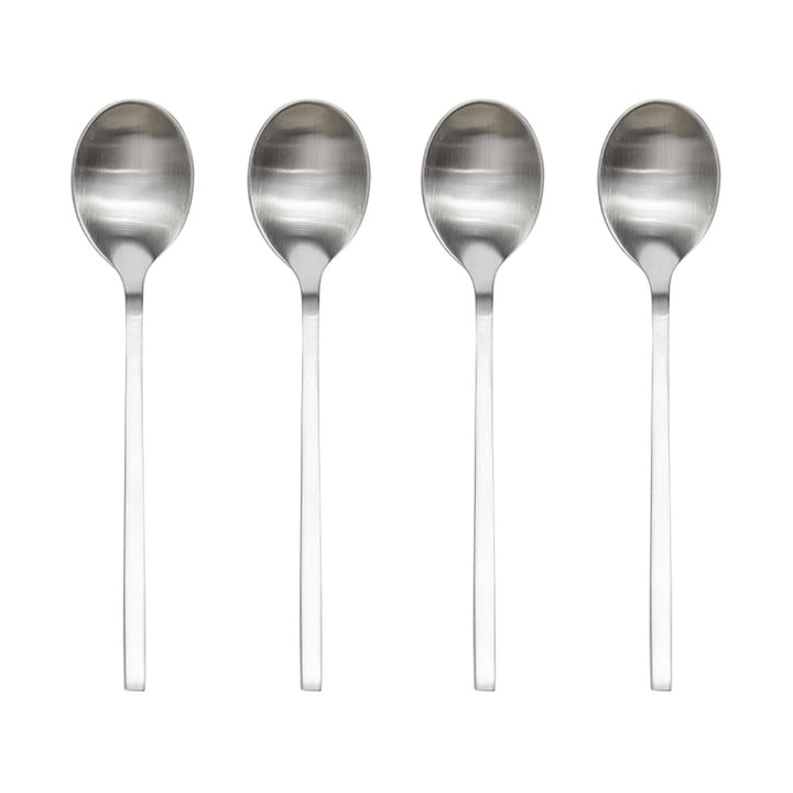 Yuka sked 4-pack, Brushed Steel OYOY