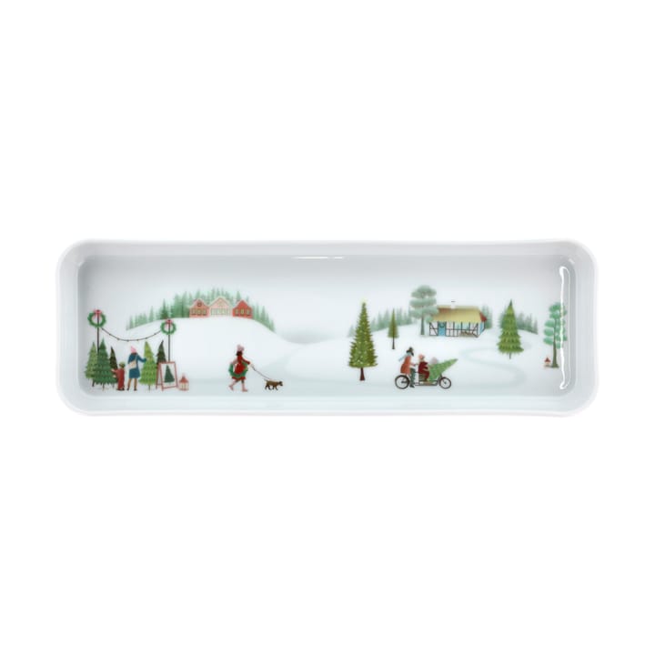 Vinter fat 12x36 cm, Vit Pillivuyt