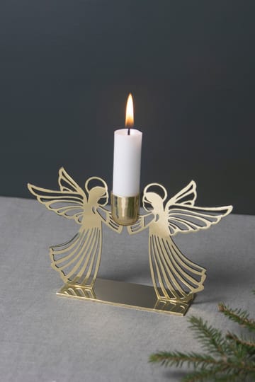 Flying angel ljusstake - Guld - Pluto Design