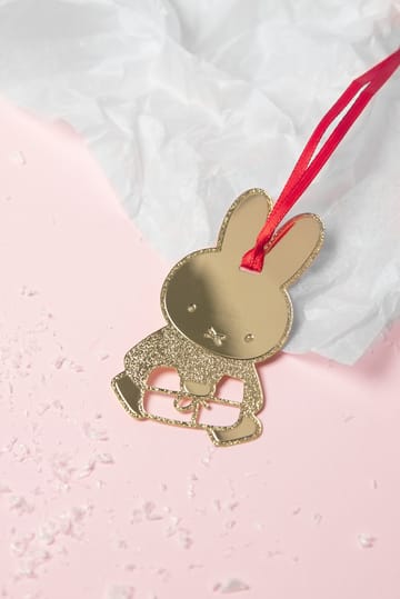 Miffy christmas dekorationshänge - Guld - Pluto Design