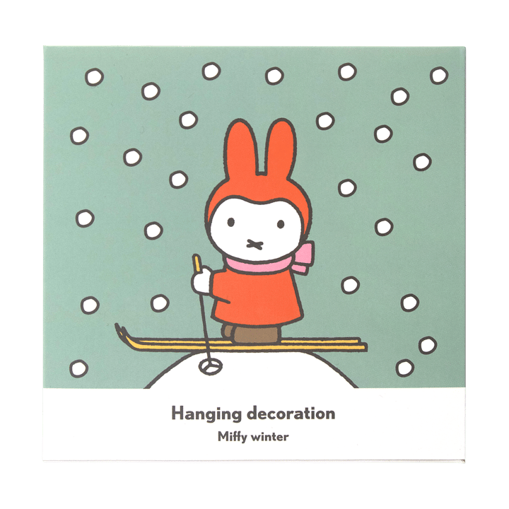 Miffy winter dekorationshänge, Silver Pluto Design