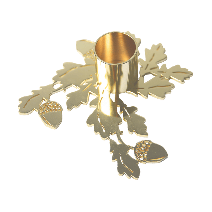 Oak ljusstake, Guld Pluto Design