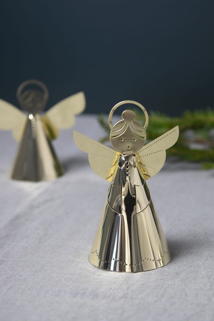 Singing angel dekoration guld, 11 cm Pluto Design