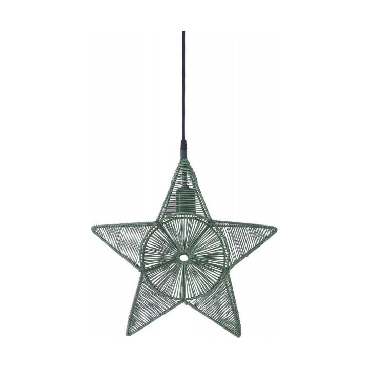 Regina Star fönsterlampa Ø40 cm - Grön - PR Home