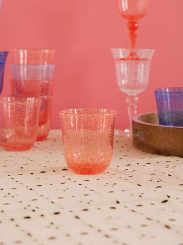 Rice tumblerglas bubble design akryl 41 cl - Peach - RICE