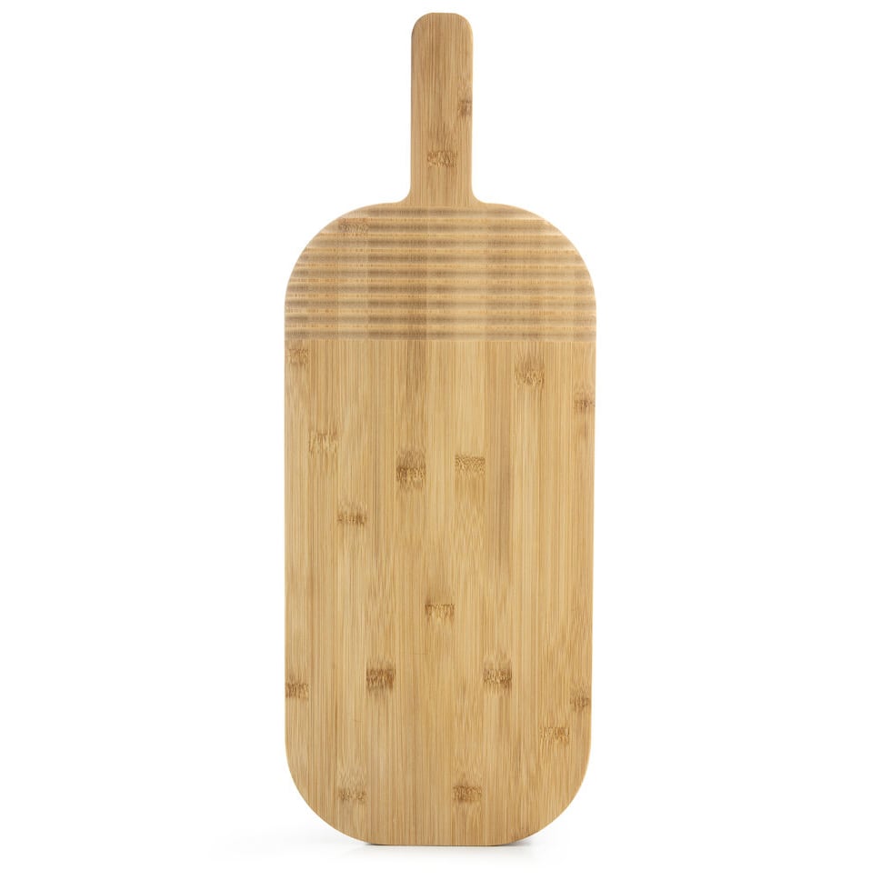 Sagaform Nature skärbräda bambu med handtag 54 cm | Skandinavisk Design | Skärbrädor | Beige