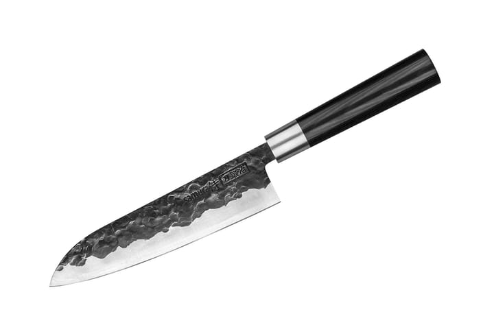 Blacksmith Santokukniv 18 cm - Svart - Samura