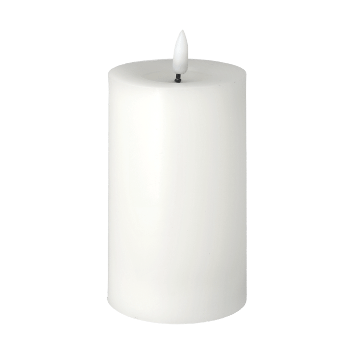 Bright Melt blockljus LED 15 cm - Vit - Scandi Essentials