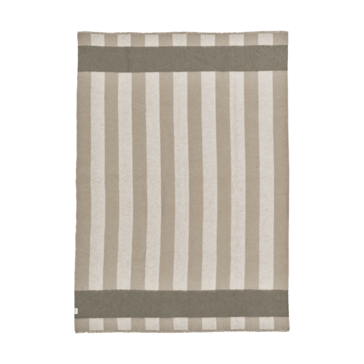 Aisles ullpläd 130x180 cm - Beige - Scandi Living