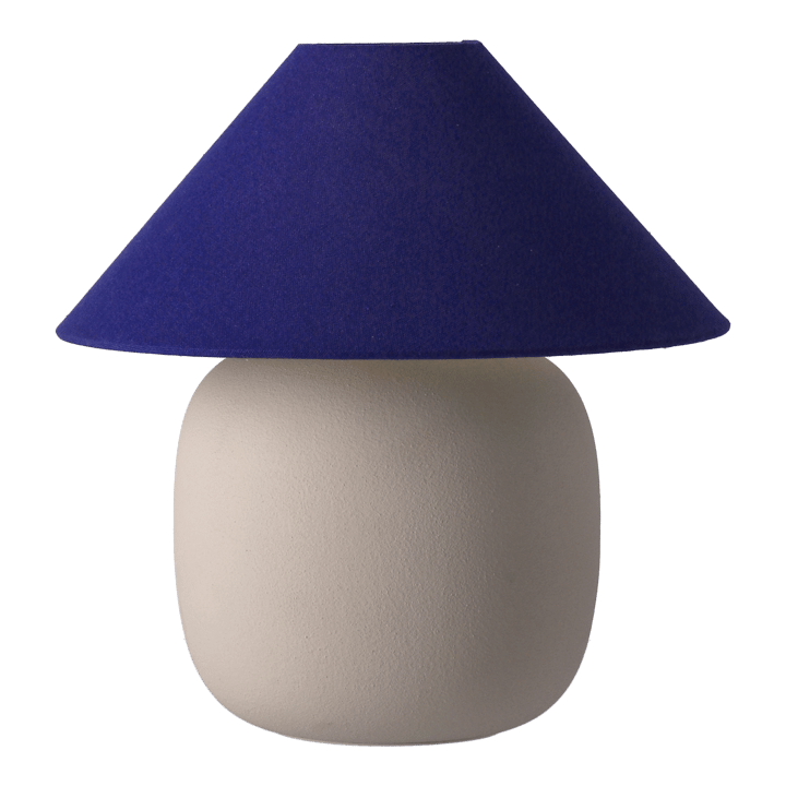 Boulder bordslampa 29 cm beige-cobolt Scandi Living