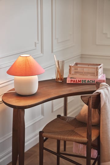 Boulder bordslampa 29 cm beige-peach - undefined - Scandi Living