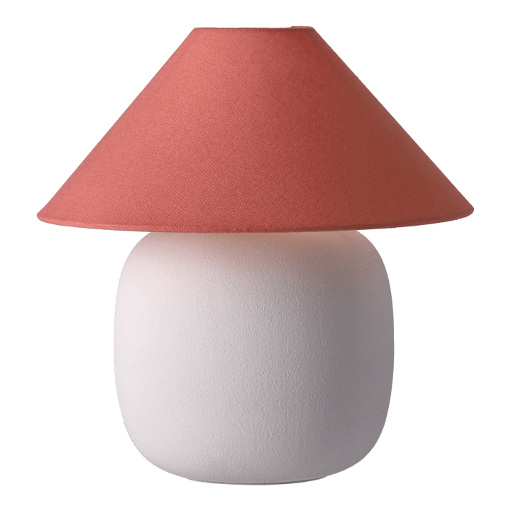 Boulder bordslampa 29 cm white-peach Scandi Living