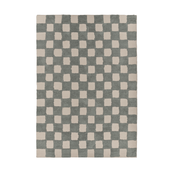 Checker Play matta 170x240 cm - Green - Scandi Living