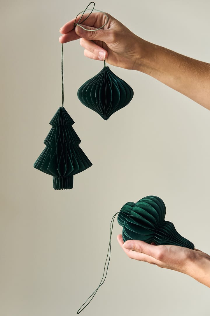 Onion julgranshänge 4-pack, Forest Green Scandi Living