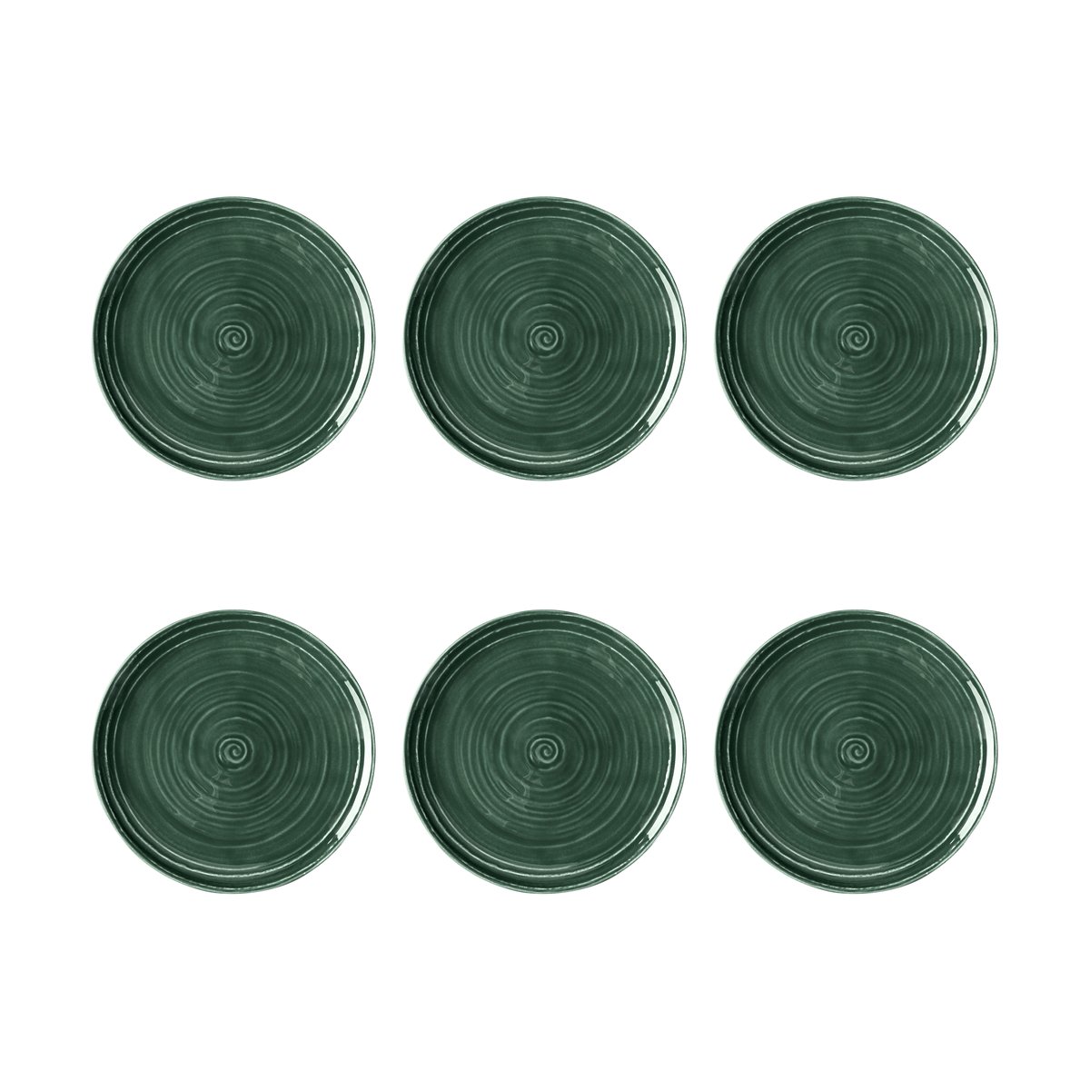 Seltmann Weiden Terra tallrik 17,7 cm 6-pack Moss Green