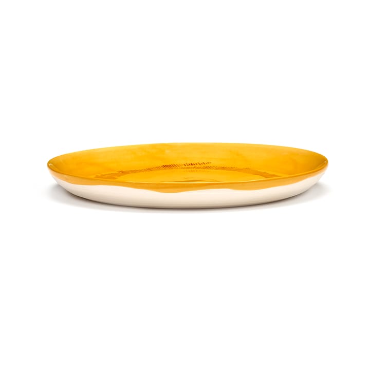 Ottolenghi Feast tallrik S Ø19 cm 2-pack - Yellow stripes-red - Serax