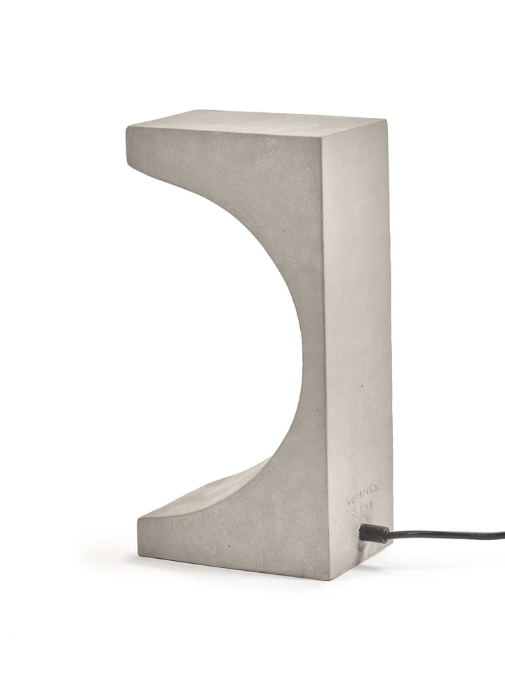 Tangent Concrete bordslampa 33 cm, Grey Serax