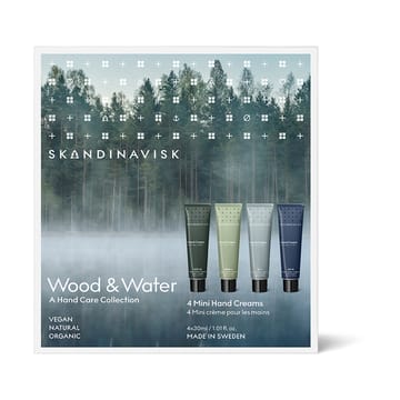 Wood & Water mini handkräm 4 delar - 30 ml - Skandinavisk