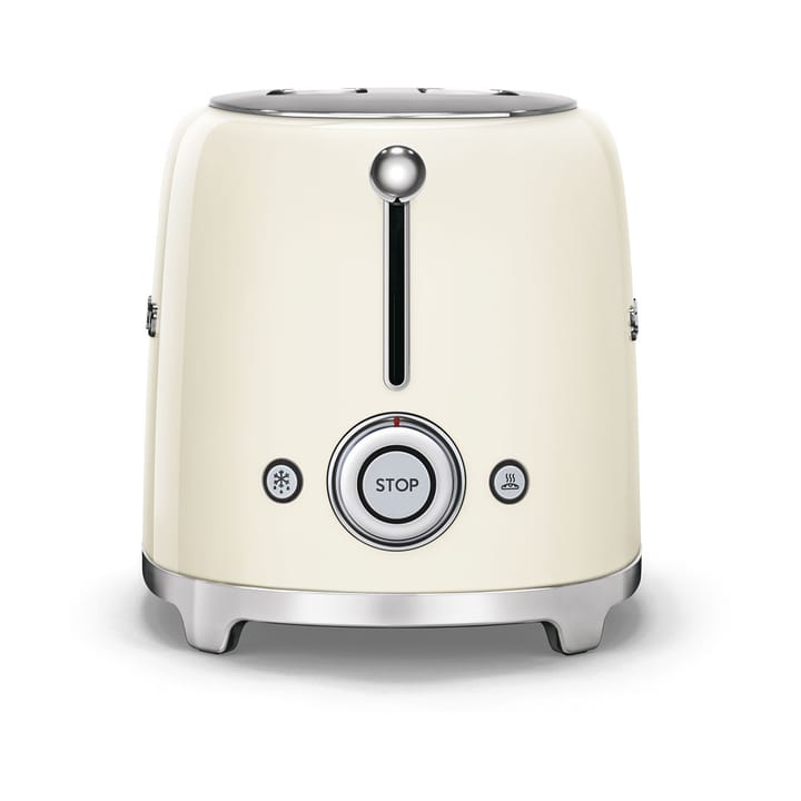 Smeg 50's Style brödrost 2 skivor - Créme vit - Smeg