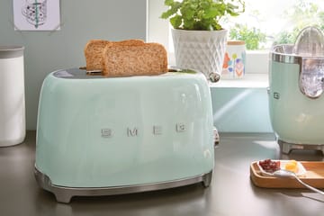 Smeg 50's Style brödrost 2 skivor - Pastell grön - Smeg