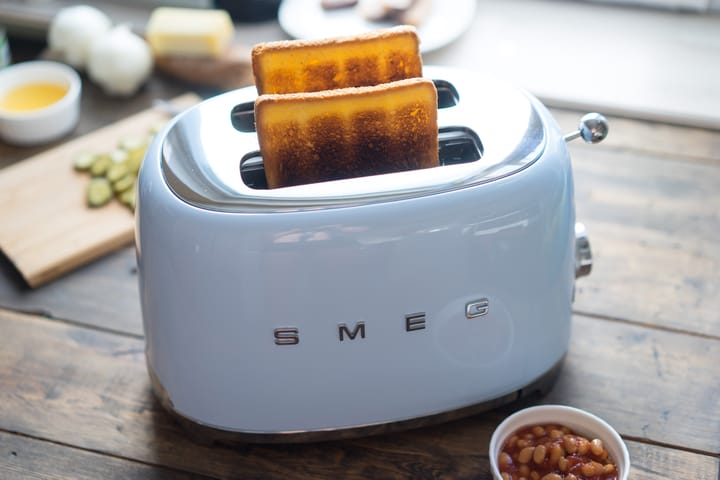 Smeg 50's Style brödrost 2 skivor - Pastellblå - Smeg