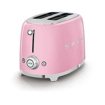 Smeg 50's Style brödrost 2 skivor - Rosa - Smeg