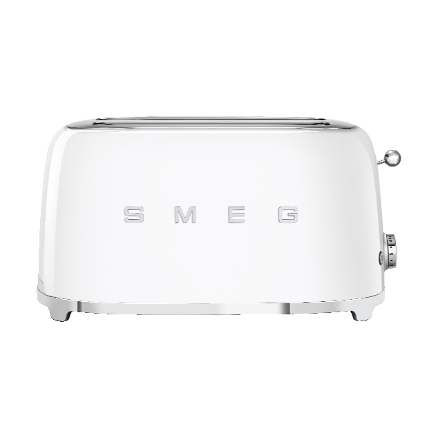 Smeg 50's Style brödrost 4x2 skivor small - Vit - Smeg