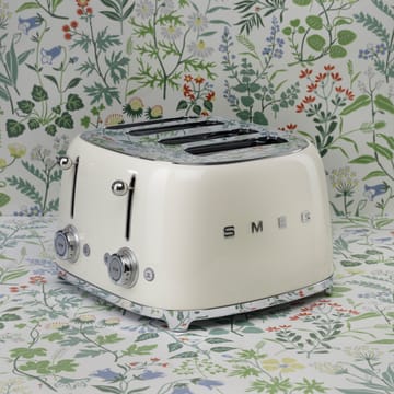 Smeg 50's Style brödrost 4x4 skivor - Créme vit - Smeg