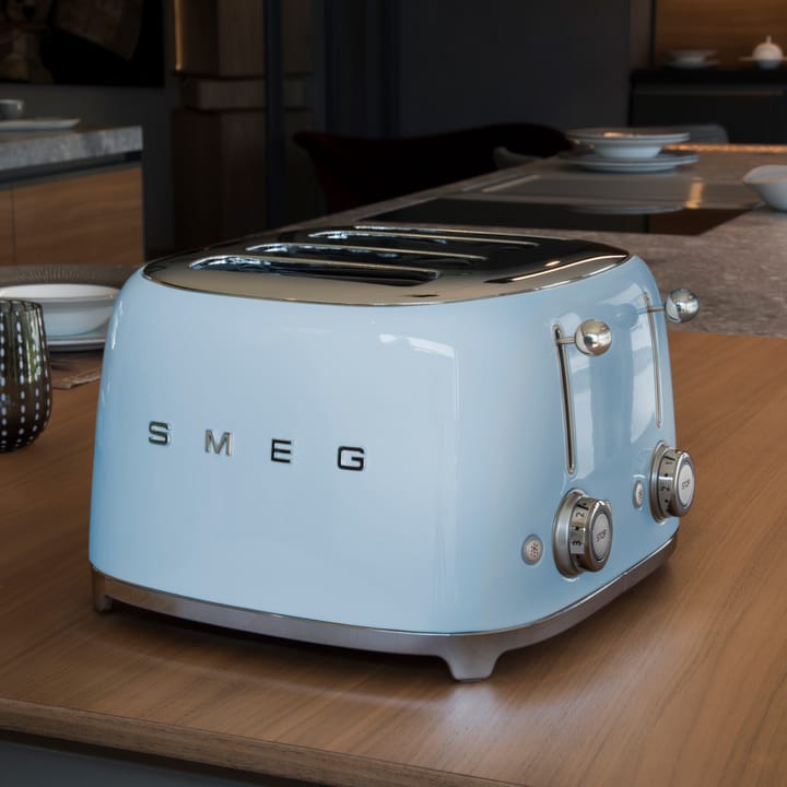 Smeg 50's Style brödrost 4x4 skivor - Pastellblå - Smeg