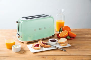 Smeg 50's Style brödrost 4x4 skivor - Pastellgrön - Smeg