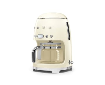 Smeg 50's Style kaffebryggare 10 koppar - Créme vit - Smeg