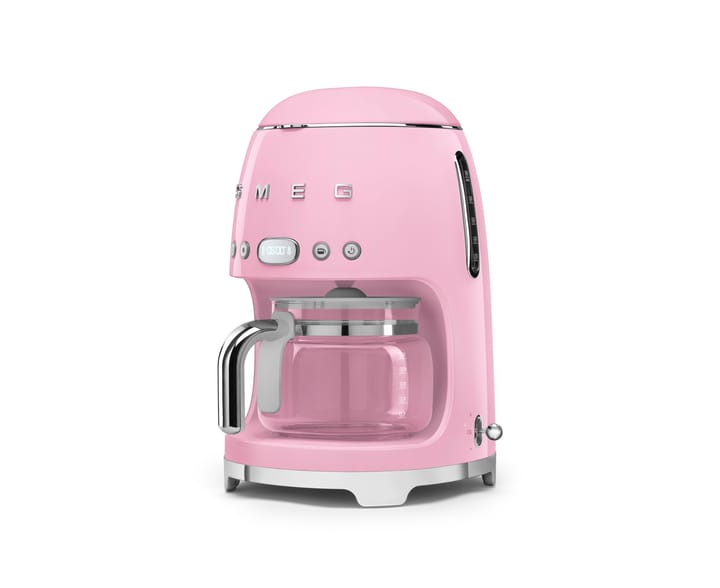 Smeg 50's Style kaffebryggare 10 koppar - Rosa - Smeg