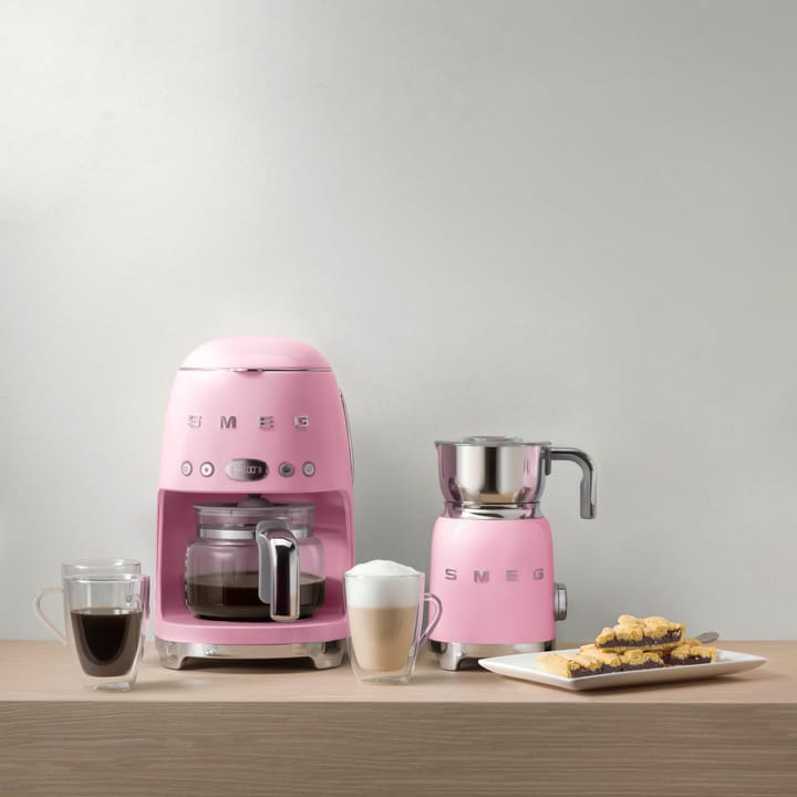 Smeg 50's Style kaffebryggare 10 koppar - Rosa - Smeg