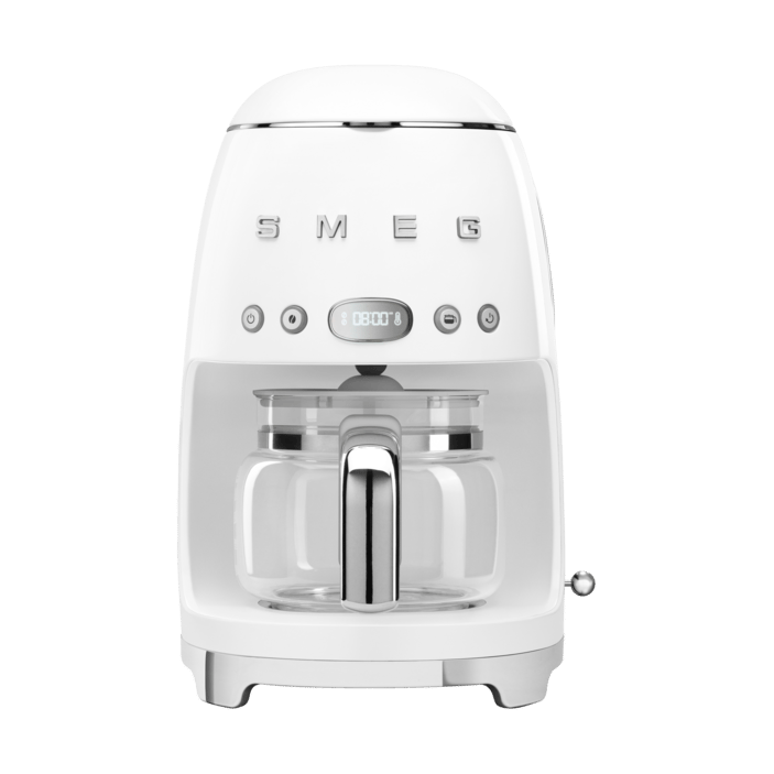 Smeg 50's Style kaffebryggare 10 koppar - Vit - Smeg