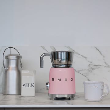 Smeg 50's Style mjölkskummare 60 cl - Rosa - Smeg