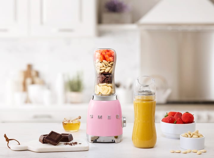 Smeg 50's Style personal blender 300 watt, Rosa Smeg