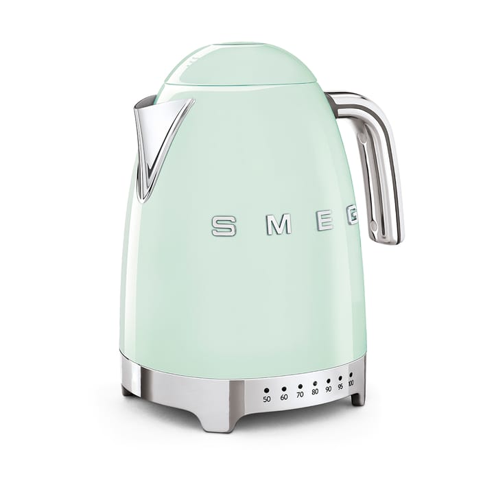 Smeg 50's Style vattenkokare med variabel temperatur 1,7 L - Pastell grön - Smeg