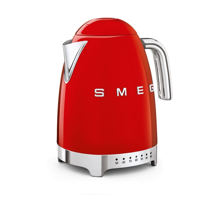 Smeg 50's Style vattenkokare med variabel temperatur 1,7 L - Röd - Smeg