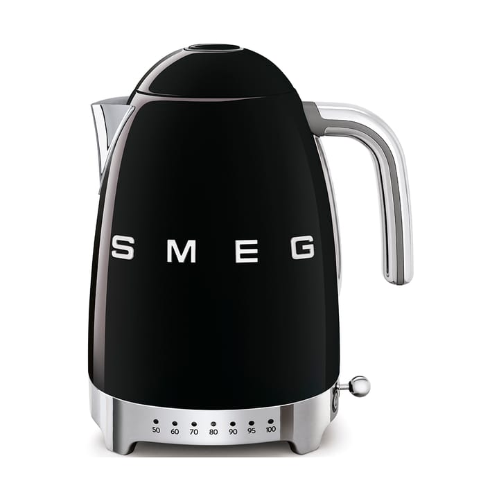 Smeg 50's Style vattenkokare med variabel temperatur 1,7 L - Svart - Smeg